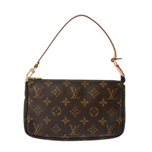Louis Vuitton Monogram Canvas Pochette Accessoires Brown Accessory